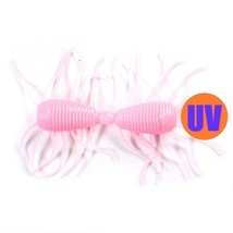 B&amp;U Larva Soft Lures 50mm Fishing  Lures  B Perch Pike Swimbait Jigging Plastic  - $51.10