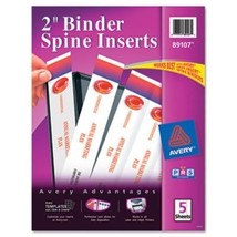 AVE89107 - Avery Custom Binder Spine Inserts - £2.56 GBP