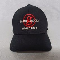 Garth Brooks 2016 World Tour Baseball Cap Hat Black Adjustable Back - £13.25 GBP