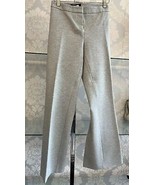 DEREK LAM New York Heather Gray &quot;Alana Flare Legging&quot; Pant Sz 12 $550 - $118.70