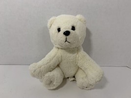 Wild Republic small mini plush 2008 white polar teddy bear K&amp;M Internati... - £7.78 GBP