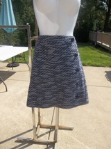 Nwot Ann Taylor Loft Cute Blue Skirt 10 - £15.45 GBP