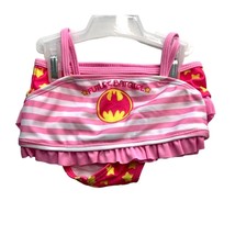 New Future Batgirl Girls Toddler Size 24 months 2 piece Swimsuit Bathing... - £6.95 GBP