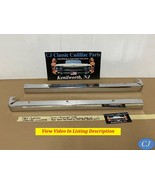 61-64 CADILLAC CONVERTIBLE RR SEAT TOP UPPER VALANCE MOLDING SPEAKER GRI... - €423,75 EUR