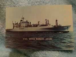 000 Vintage RPPC USS Santa Barbara AE-28 Unused Postcard - £3.93 GBP
