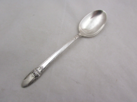 1847 Rogers First Love Silverplate 6 7/8" Place/Oval soup spoon - $5.28