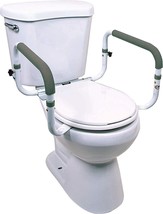 Carex Toilet Safety Frame - Toilet Safety Rails With Adjustable, Support... - $42.94