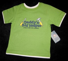 BOYS 3T - Faded Glory - Daddy's Big Helper - Will Work For Cookies SHIRT - $12.00