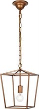 Chandelier MADDOX Transitional Vintage Gold Metal Wire Medium E26 40W - £159.58 GBP