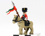 Custom Mini-figure Miniature Tan Horse Napoleonic Wars Sachsen Ulanen TH... - $5.99
