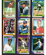 Baseball Cards by Topps 1990 cards (Lot of 9 Cards) - $6.65 CAD