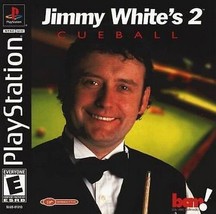 Jimmy White&#39;s 2 Cueball PlayStation Video Game Virgin Interactive Pool Billards - £11.86 GBP