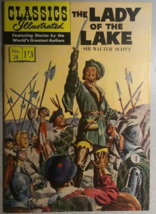 Classics Illustrated #28 The Lady Of The Lake (Hrn 126) Uk Comics Edition FINE- - £19.77 GBP