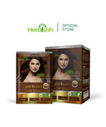 Herbishh Magic Hair Colour Dye Shampoo 30ML - 10pack - Light Brown - $298.49 MXN