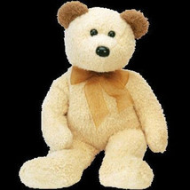 TY Beanie Buddy Huggy Bear Retired New MWMT Collectors Quality Retired Rare - £7.49 GBP