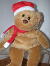 1997 Teddy MWMT Rare TY Beanie Baby Bear Collectors Quality Xmas Holiday - $4.95