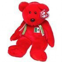 OSITO TY Red Mexican Bear BEANIE Buddy Collectors Quality - £7.54 GBP