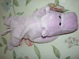 TY Beanie Baby Happy the Purple Hippo PE Collectors Quality MWMT New - £4.01 GBP