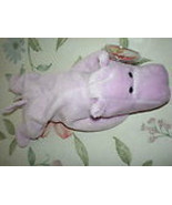 TY Beanie Baby Happy the Purple Hippo PE Collectors Quality MWMT New - £3.95 GBP