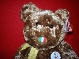 TY BEANIE BUDDY ITALY CHAMPION FIFA WORLD CUP RARE MWMT COLLECTORS QUALITY - £7.41 GBP