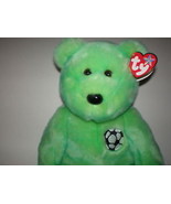 TY Beanie Buddy Kicks Green Soccer Bear New MWMT Collectors Quality Reti... - £7.43 GBP