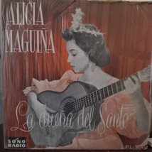 ALICIA MAGUIÑA La Dueña del Santo LP from PERU Musica Criolla - £23.98 GBP