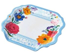 Pioneer Woman ~ BRILLIANT BLOOMS ~ Floral ~ Melamine Spoon Rest ~ 6" x 6.7" - $25.00