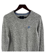 American Eagle Outfitters Classic Fit Gray Crewneck Sweater Size Small - £10.27 GBP