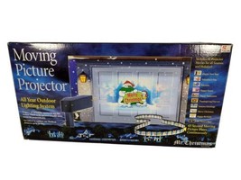 Mr Christmas Moving Picture Projector All Year Long Outdoor Merry Christmas - $61.70