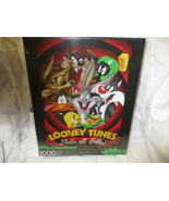 Looney Tunes 1000 Piece Aquarius Jig saw Puzzle That&#39;s All Folks! - £32.10 GBP