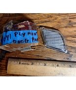 nos chrysler plymouth parking lamp lens 6130 - 1940-1948 - $18.81