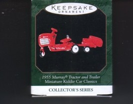 1955 Murray Tractor And Trailer   1999 Hallmark Ornament - $4.91