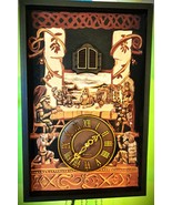 Loki a Norse Story Hand Painted Redemption Quartz Cuckoo Clock - $177.21