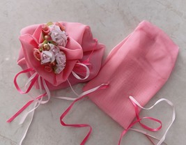 5pieces Satin Wedding Candy Bags,Wedding Favor,Wedding Gift bags,Chocola... - $5.90