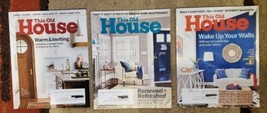 Lot of 3 This Old House Magazines July/Aug, Sept/Oct &amp; Nov/Dec 2020 - £9.27 GBP