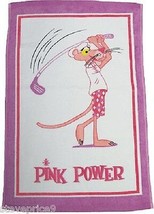 Gewinn Rand Pink Panther Golf Handtuch Neu mit Etikett - $16.87