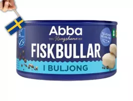 Abba Fiskbullar Buljong, fish balls in broth 375g (13,22oz), Canned fish... - $19.50