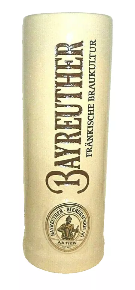 Bayreuther Aktien Bierbrauerei Bayreuth salt-glazed German Beer Stein - £10.82 GBP