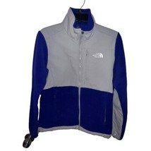 The North Face Jacket Womens Small Blue Purple Grey Fleece Polartec Dena... - $14.44