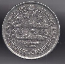 ELDORADO Casino Henderson Nevada  $1 &quot;Star Studed&#39;  Vintage Gaming TOKEN - £4.68 GBP