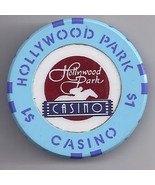 HOLLYWOOD PARK Inglewood, California $1 Casino Chip - $3.95