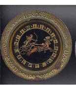LUXOR Hotel Casino Las Vegas, NV  $1 &quot; CHARIOT&quot; 1995 Brass Gaming Token,... - $13.64 CAD