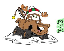 Cars Mate Svg Png, Tow Mater svg, Cars svg, Disney Cars Friend Svg Png  - $1.39