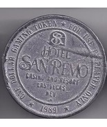 SAN REMO Las Vegas Gaming Token - €5,09 EUR