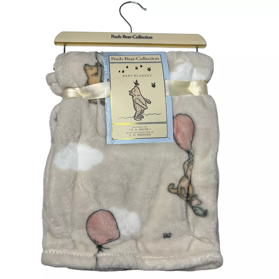 Winnie the Pooh Plush Baby Blanket - $16.50