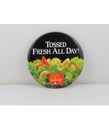 1980s Mc Donald&#39;s Staff Pin - Early Mc Salada Pin - Height of the Burger... - $15.00