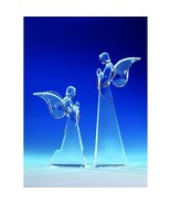 Butterfly Angel 90056 Set of 2 Figurine Crystal Cut Acrylic Clear 5.5&quot; /... - $41.62 CAD