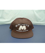 vintage snapback mesh trucker style hat May Pipe supply co brown Vernon ... - $26.68