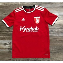 Adidas FC United 2003 Youth 11-2 Red Soccer Jersey - $17.49