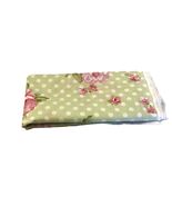 Green &amp; White Polka Dots Floral Fabric for Sewing, Crafts, Quilting, Mat... - €5,98 EUR